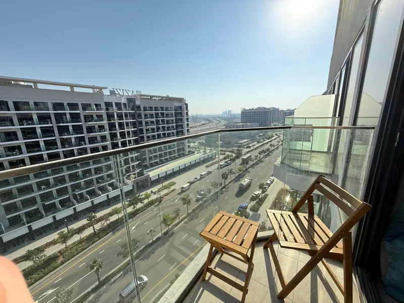 Studio with boulevard view, Azizi Riviera