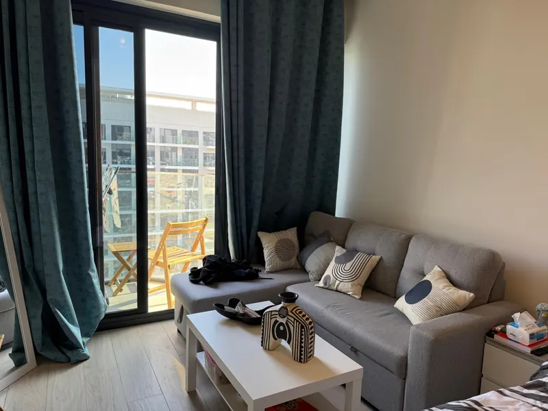 Studio with boulevard view, Azizi Riviera