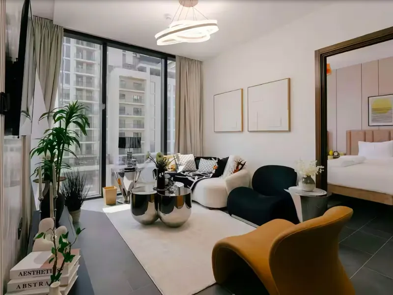 Furnished 2-bedroom apartment for rent, The Crest Tower C