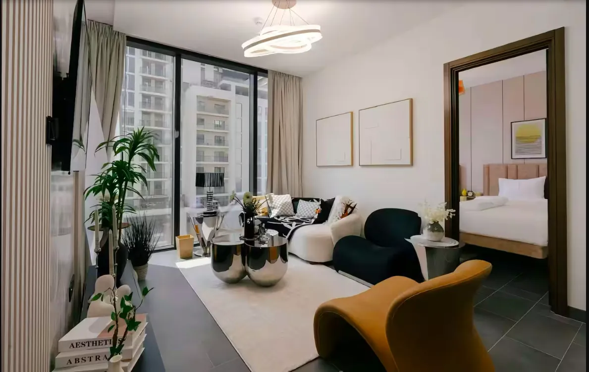 Furnished 2-bedroom apartment for rent, The Crest Tower C