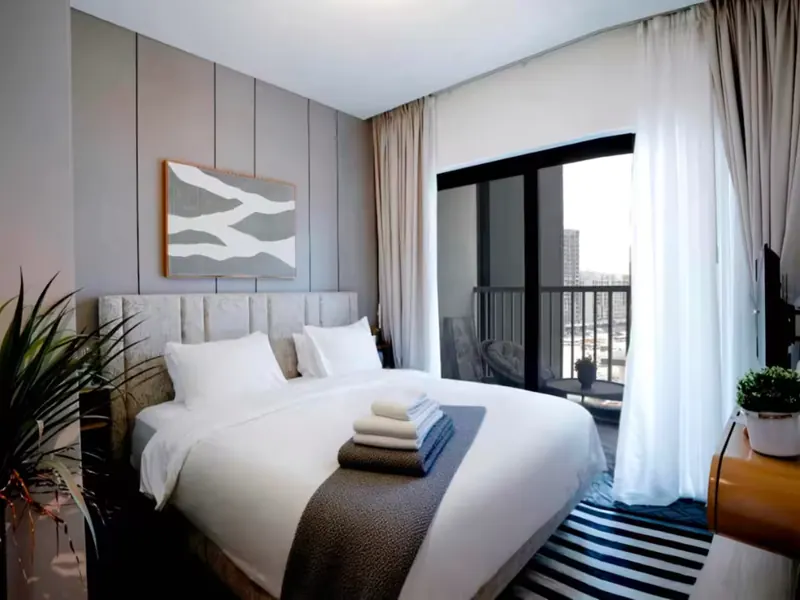 Furnished 2-bedroom apartment for rent, The Crest Tower C