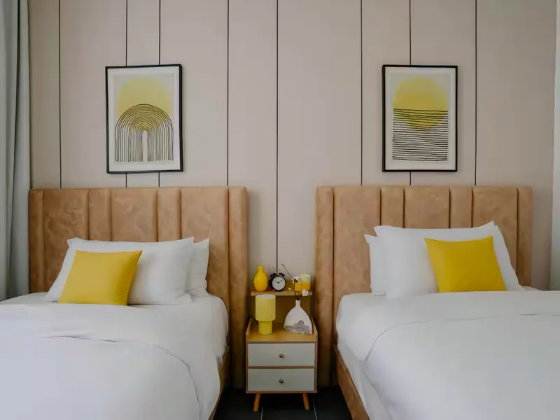 Furnished 2-bedroom apartment for rent, The Crest Tower C