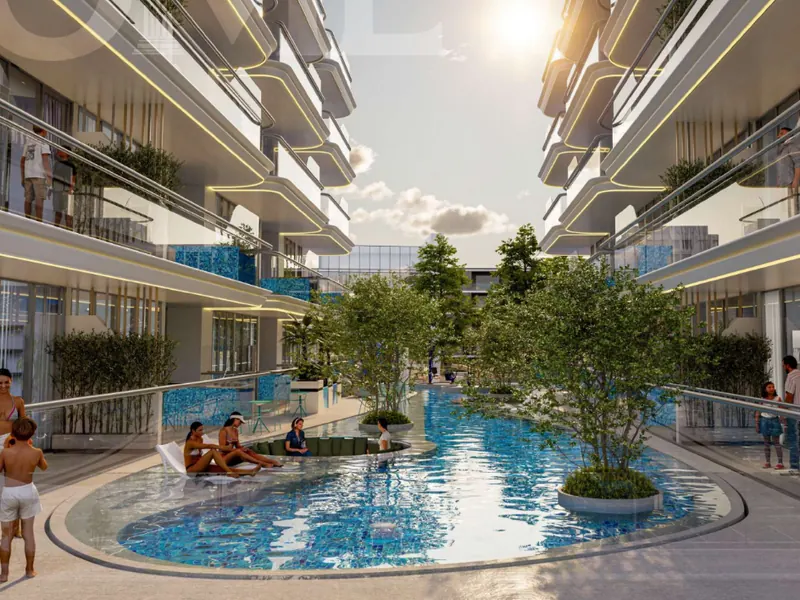 1-bedroom apartment with private pool, Samana Rome 3